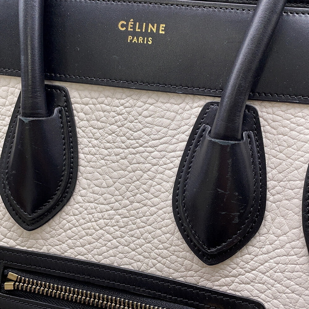 Celine Luggage Shopper Handbag Black - Picture 8 of 12